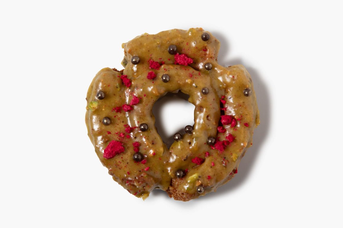 Raspberry Pistachio Old Fashioned