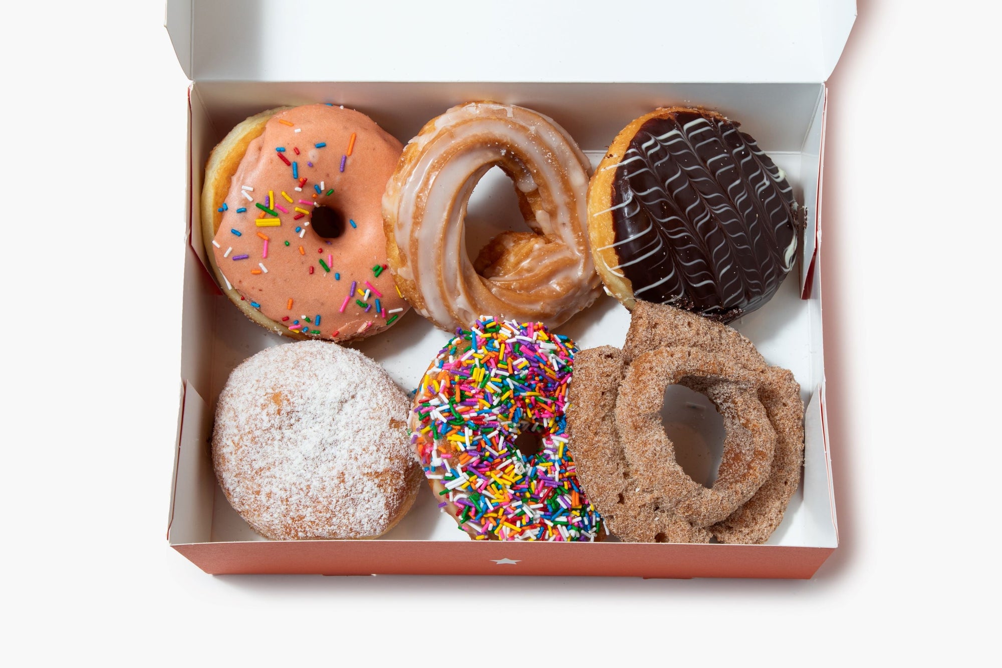 6 Assorted Doughnuts